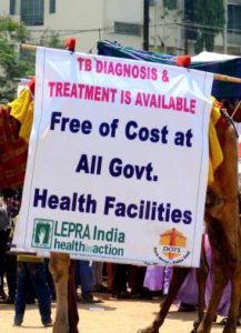 Free TB treatment is available at all government health centres in India
